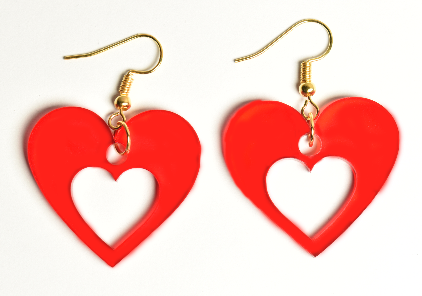 Heart in Heart Earrings