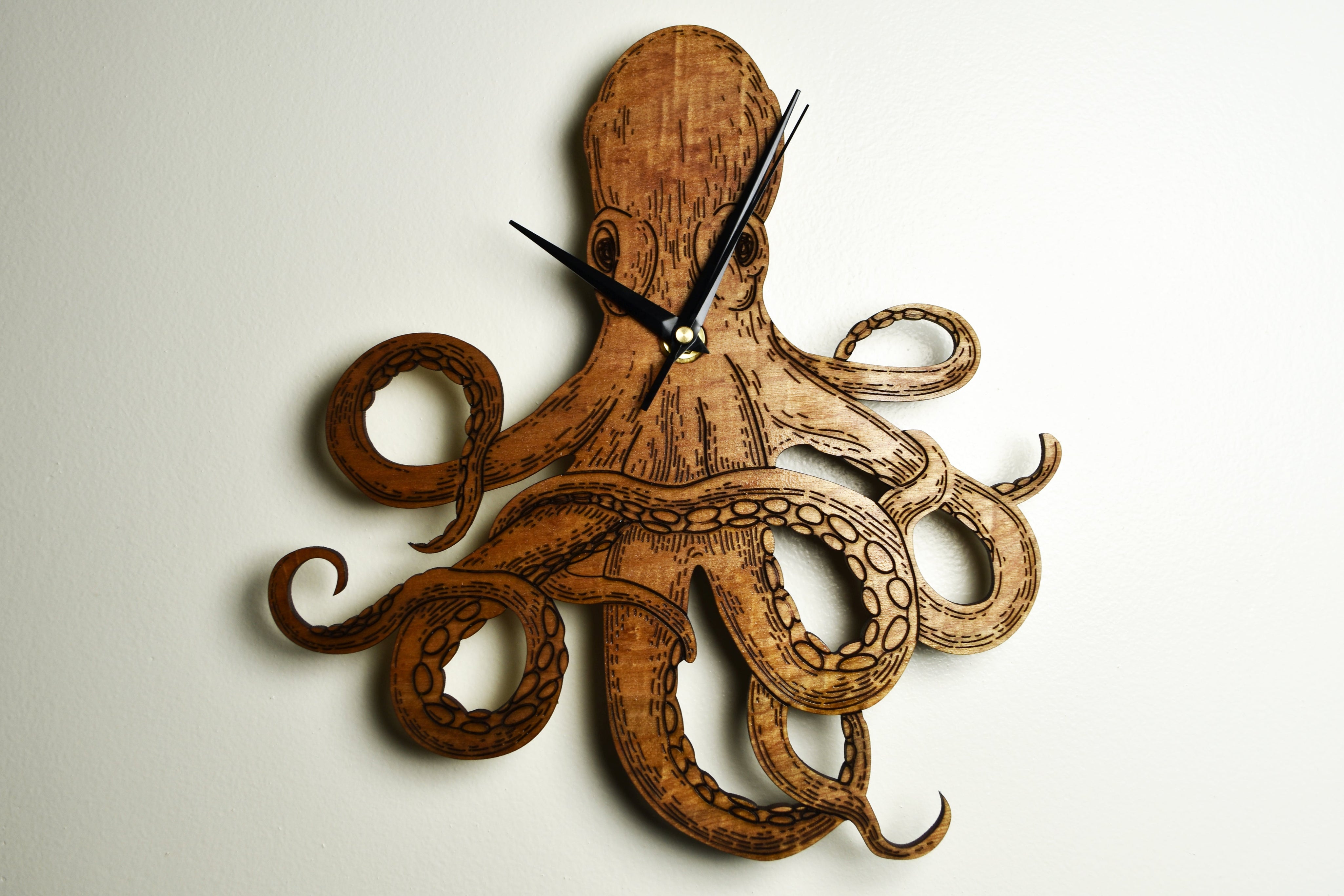 Laser Cut Clocks