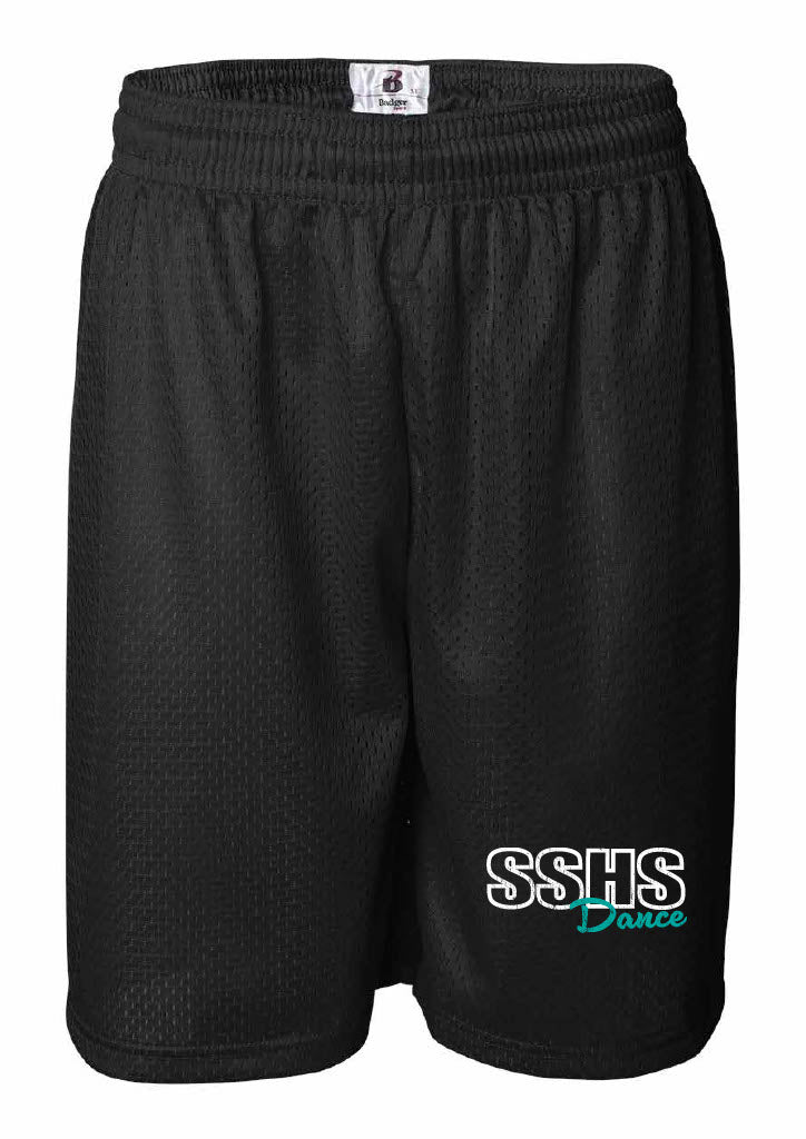 SSHS DANCE Long Mesh Shorts
