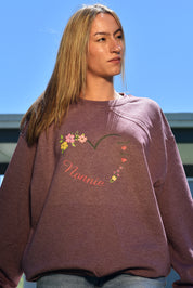 Mothers Day Flower Heart
