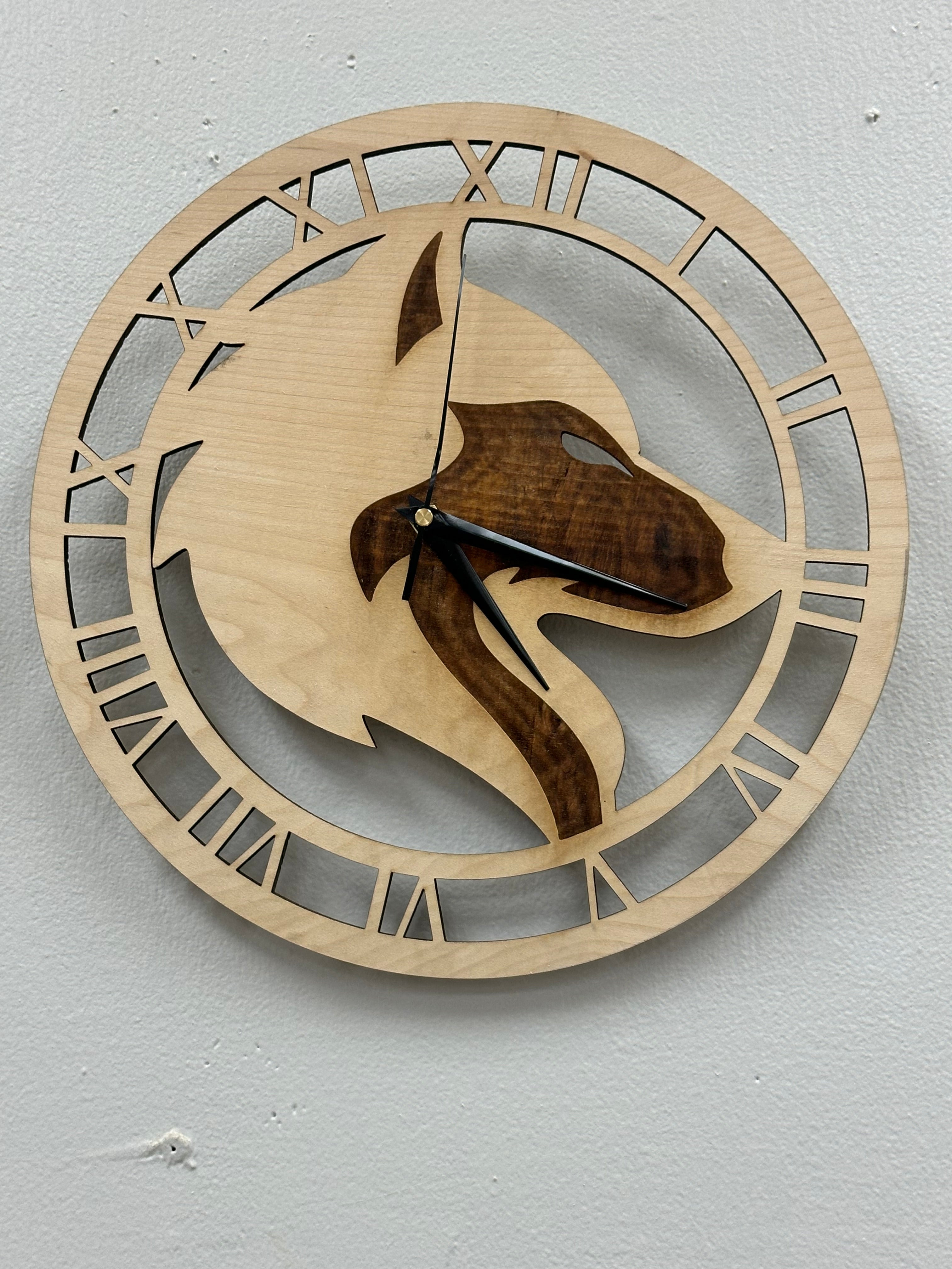 Wolf Clock