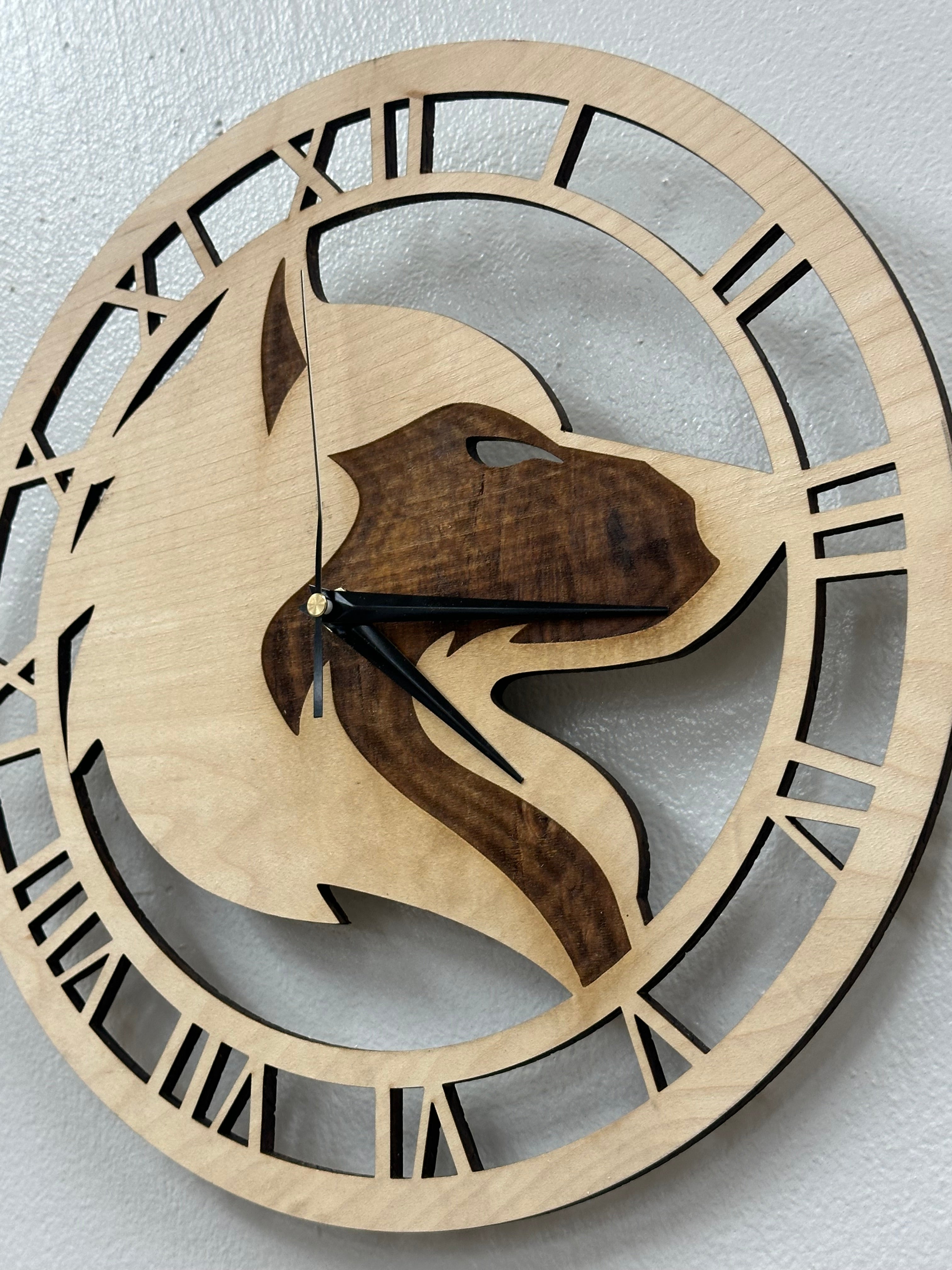 Wolf Clock