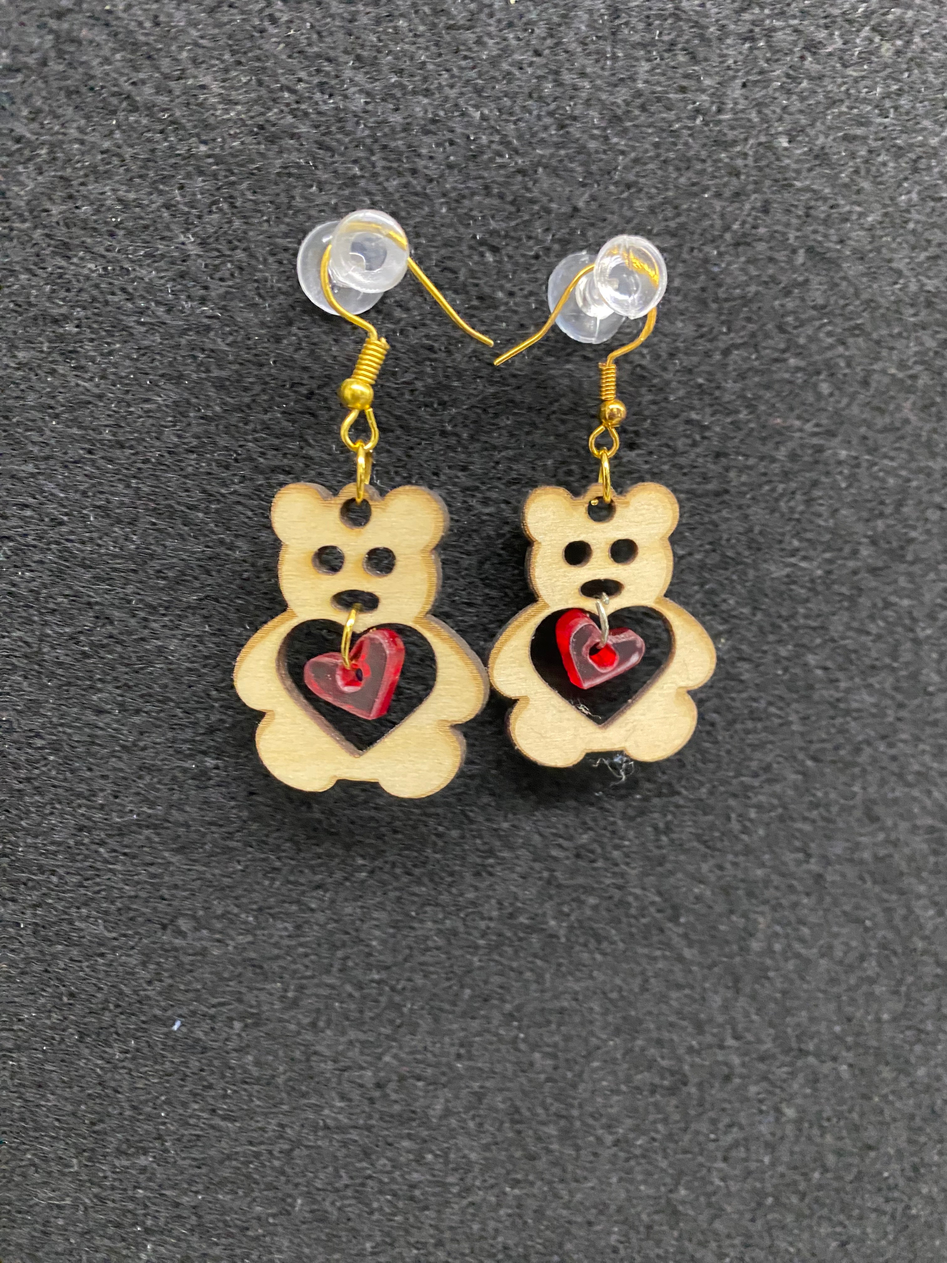 Teddy Bear Earrings