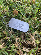 Engraved Dog Tag w/ QR Code