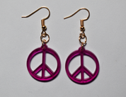 Peace Sign Earrings