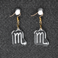 Zodiac Scorpio Earrings