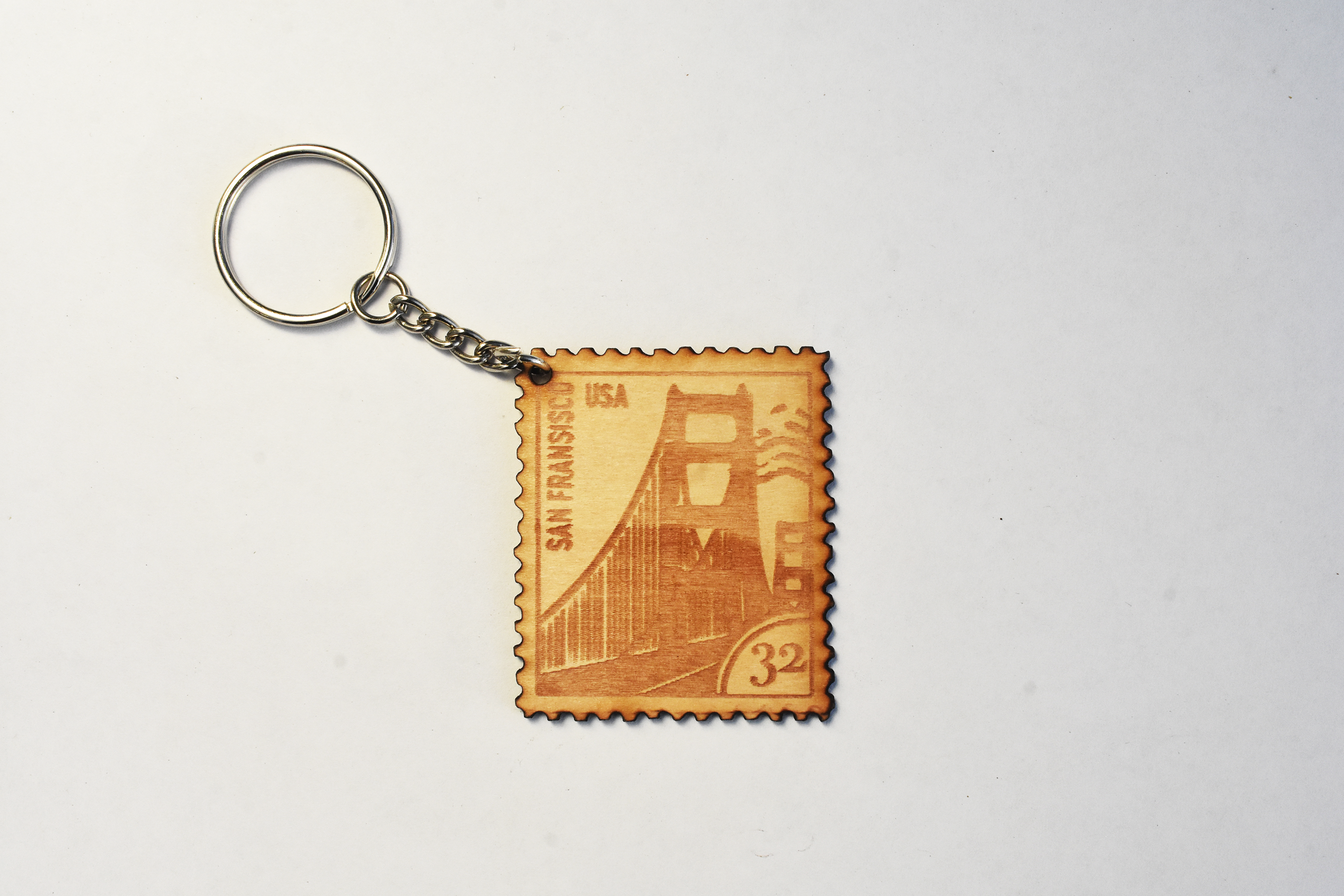 Bridge Shape Key Chain Golden Gate Bridge Keychain – DMS Solutions @ SSHS