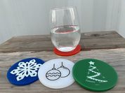Holiday Coasters