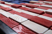 Wooden American Flag