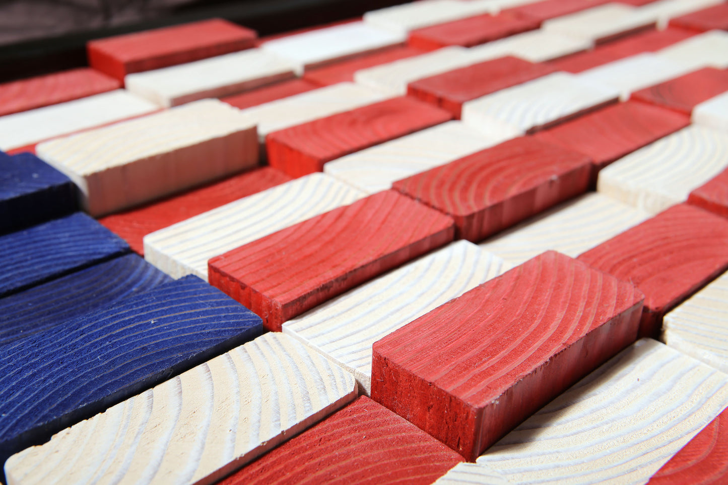 Wooden American Flag