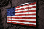 Wooden American Flag