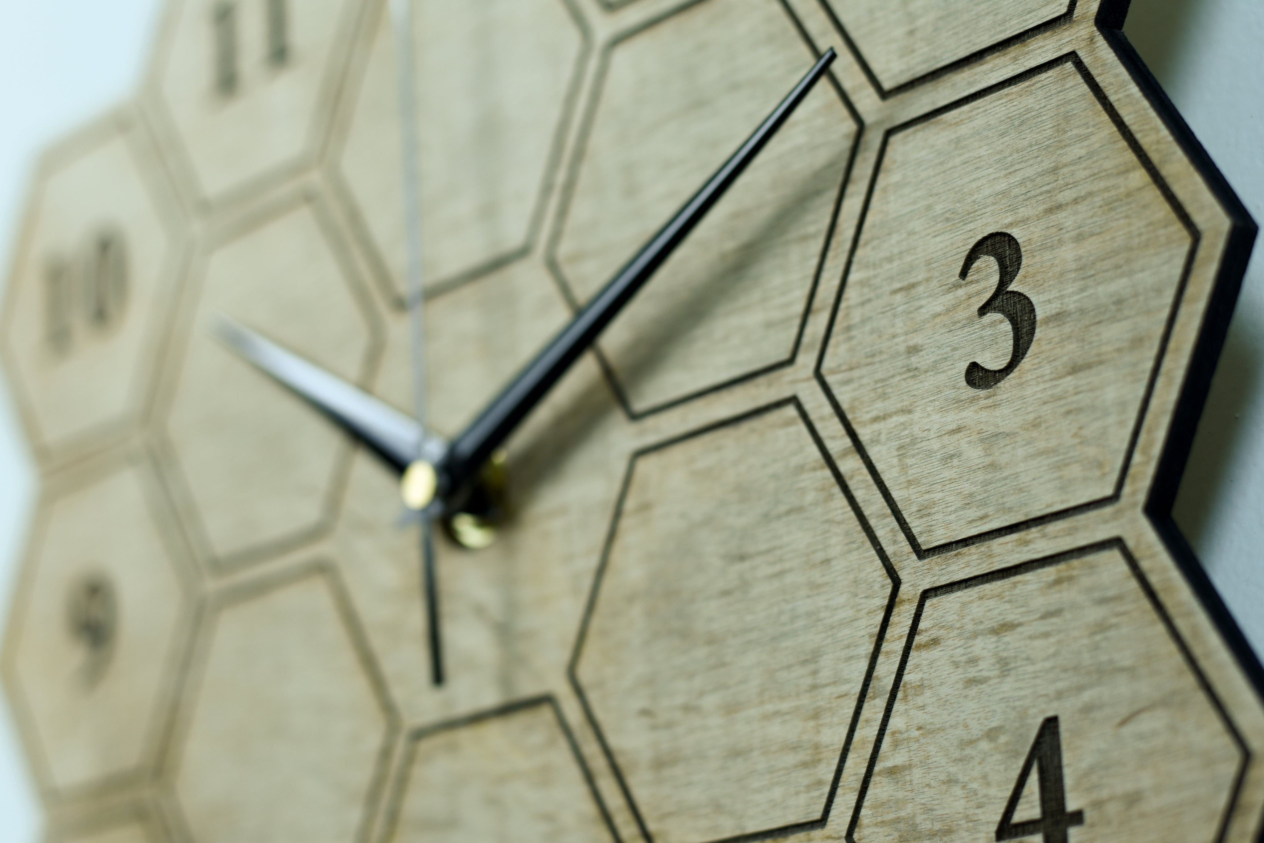 Honeycomb Tile Clock